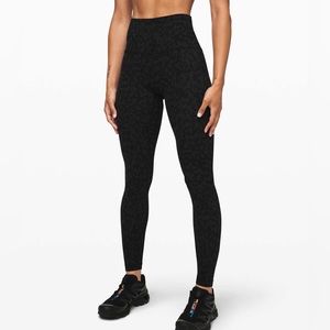 Lululemon Align High Rise Pant - 25" - Black Formation Camo